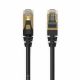 Orico PUG-C7 CAT7 10Gbps RJ45 Ethernet Network Cable Internet LAN Round 10m - Black