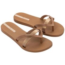 Ipanema Kirei women's flip-flops, fashionable and comfortable, brown for the beach