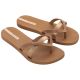 Ipanema Kirei women's flip-flops, fashionable and comfortable, brown for the beach