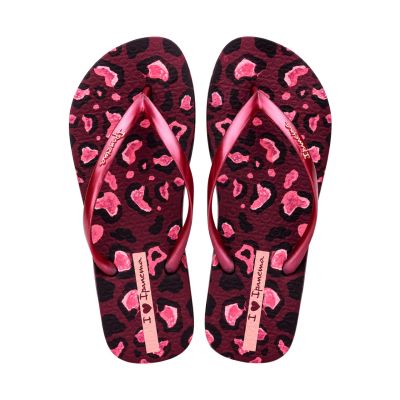 3. Ipanema Women's Animal Print Flip Flops Pink 83846-BP657