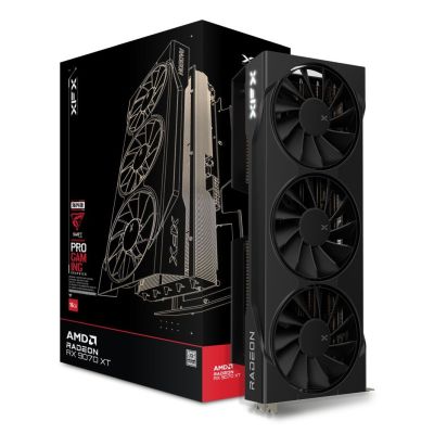 5. graphics card XFX Swift RX 9070XT 3-FAN Gaming E. 16G
