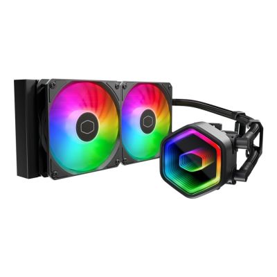 3. Cooler Master MasterLiquid 240 Core II Processor Liquid Cooling Kit 12cm Black