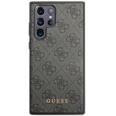 3. Guess 4G Metal Gold Logo case for Samsung Galaxy S24 Ultra - black