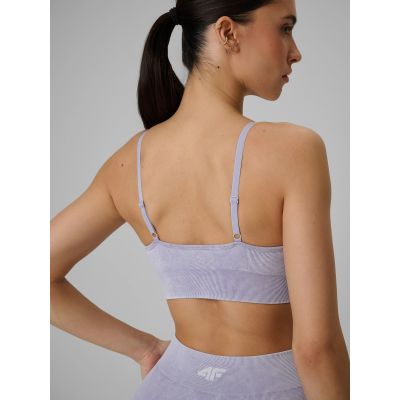 6. Women's Seamless Low Support Training Bra 4F 4FWSS26USBAF203-51A