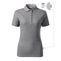 Reserve Women's Polo Shirt (Dark Gray Melange (Brand Label))