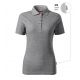 Reserve Women's Polo Shirt (Dark Gray Melange (Brand Label))
