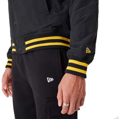 6. New Era NBA Los Angeles Lakers Script Bomber Jacket - 60332205