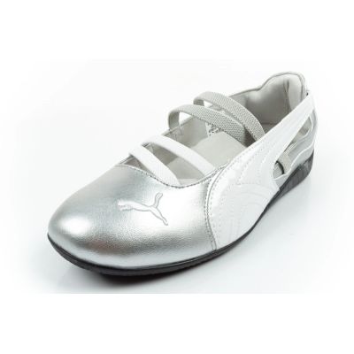 3. Puma women's sports shoes Speedcat Ballet silver ballet flats fashionable