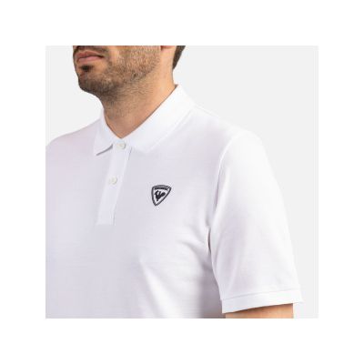 5. ROSSIGNOL Traye Polo men's polo shirt white