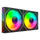 2. TACENS MARS MF-3DPROX2 FANS 120 ARGB x2 BK-fans