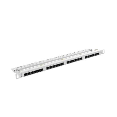 2. Lanberg Patch Panel PPU6-0024-S (0.5U; Cat 6; 24xRJ-45)
