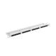 2. Lanberg Patch Panel PPU6-0024-S (0.5U; Cat 6; 24xRJ-45)