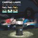6. Albrecht DR 114 DAB Battery-powered camping lantern USB port