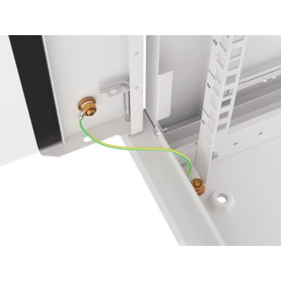 6. Lanberg WF01-6404-10S 4U Rack Wall-mounted Cabinet Gray