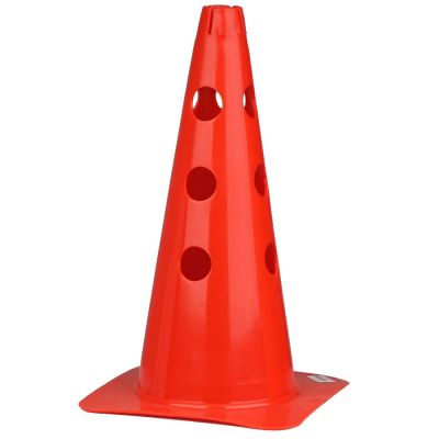 2. Traffic cone with holes 37.5 cm red 