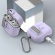 8. Tech-Protect Slim Hook Case for AirPods 4 - Purple