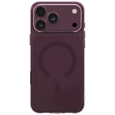 2. Uniq Airsuit Magclick Charging Case for iPhone 18 Pro Max / 17 Pro Max - Burgundy