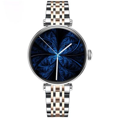 3. Smartwatch Gravity Silver Rose Gold Black 2 Straps GT26-5