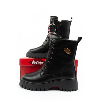 10. Lee Cooper boots, women's boots, leather boots, warm boots