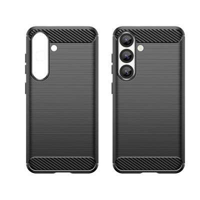 2. Carbon Case Flexible Silicone for Xiaomi Poco X7 - Black