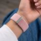 5. Tech-Protect NylonLoop Band for Apple Watch 44 / 45 / 46 / 49 mm – Pink