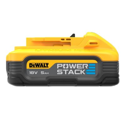 6. DeWALT DCBP518 5.0Ah PowerStack 18V Li-Ion Battery