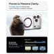 9. Spigen Ultra Hybrid Mag MagSafe Case for iPhone 18 Pro / 17 Pro – Clear Burgundy