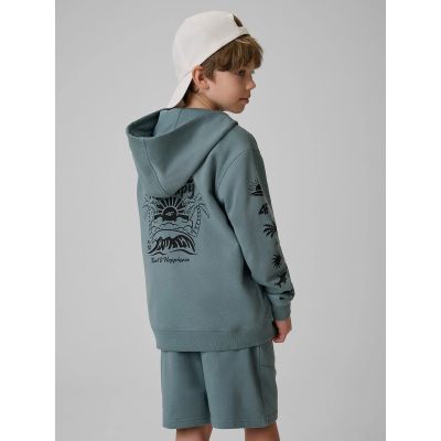 2. Boy's loose hooded sweatshirt 4F 4FJRSS26TSWSM3052-46S