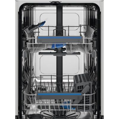 8. Built-in dishwasher 45 cm ELECTROLUX EEG62300L | Class D | 10 sets | TimeBeam | GlassCare | SatelliteClean