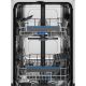 8. Built-in dishwasher 45 cm ELECTROLUX EEG62300L | Class D | 10 sets | TimeBeam | GlassCare | SatelliteClean