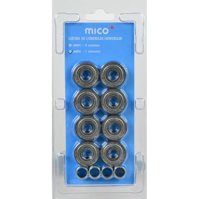 3. Mico ABEC-7 chrome bearing /8 pcs/