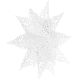 2. PAPER DECORATION SNOWFLAKE DIAMETER 64 CM WHITE DELUXE