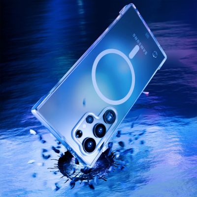 23. 3mk Just20g MagCase for Samsung Galaxy S24 Ultra - transparent