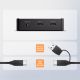 8. Axagon ADSA-M2C11 Hard Drive Docking Station USB 3.2 Gen 2 (3.1 Gen 2) Type-C Black