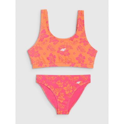 2. Girls' two-piece swimsuit 4F 4FJWSS26UBKSF055-55A