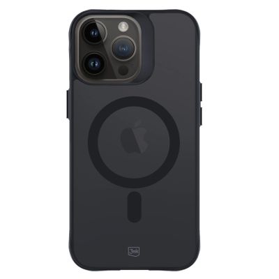 3. 3mk Smoke MagCase with MagSafe for iPhone 15 Pro Max - Semi-Transparent
