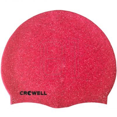 3. Silicone swimming cap Crowell Recycling Pearl pink col.3