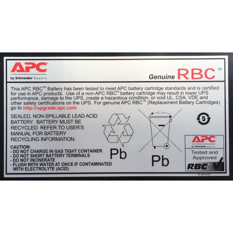 2. APC Replacement Battery Cartridge #6