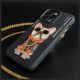 9. Nimmy Glasses Cool Dog Case for iPhone 15 Pro - Black