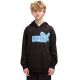 Puma Ess Logo Lab Relaxed Hoodie for Kids, black, 694674 01