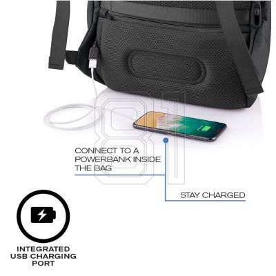 32. XD DESIGN ANTI-THEFT BACKPACK BOBBY SOFT BLACK P/N: P705.791