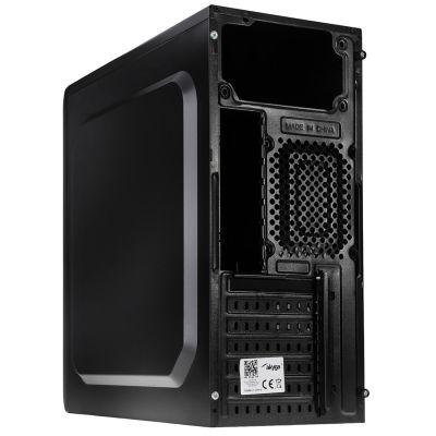 12. Akyga AK13BK case (ATX, Micro ATX, Mini ATX, Mini ITX; black)