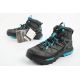 8. AKU Rocket Mid DFS GTX Women's Hiking Shoes - Black/Turquoise