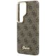 6. Guess 4G Script MagSafe Case for Samsung Galaxy S26 Ultra - Brown