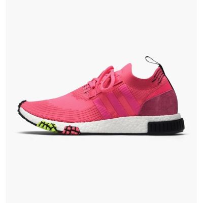 2. Adidas NMD Racer Primeknit Solar Pink Men's Sports Shoes - CQ2442