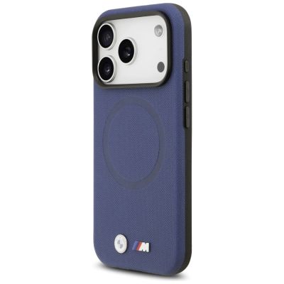 2. BMW M FW Metal Logo MagSafe Case for iPhone 17 Pro Max - Navy Blue