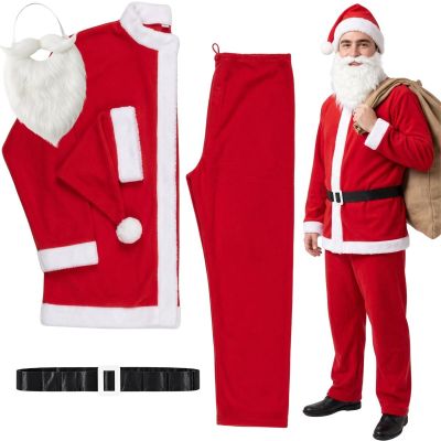 7. 5-Piece Santa Claus Costume