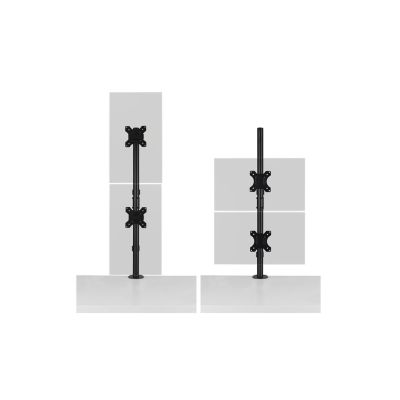 7. Kensington monitor arm up to 32", 2TFT max. 9kg, black Vertik