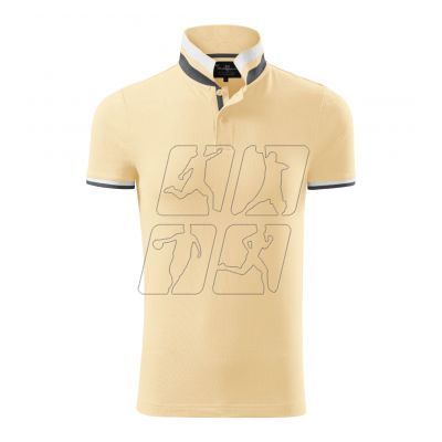 3. Malfini Collar Up M MLI-25685 bourbon vanilla polo shirt