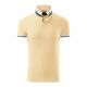 3. Malfini Collar Up M MLI-25685 bourbon vanilla polo shirt